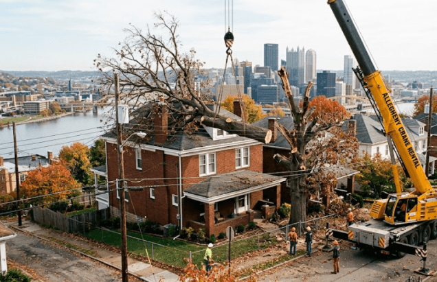 Equipment Rental for Tree Work: When You Need a Crane, Spider Lift or Bucket Truck